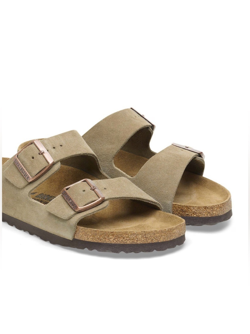 Birkenstock Arizona Suede Sandals Olive – Women’s